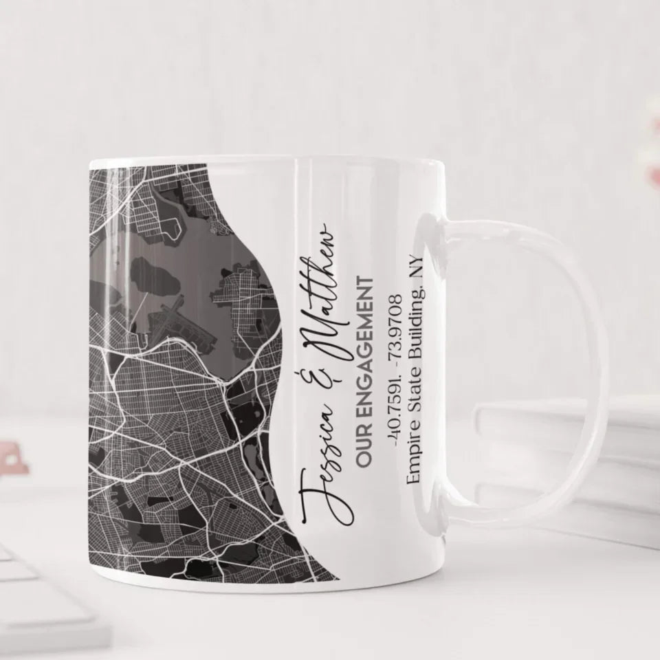 Personalized couple mugs