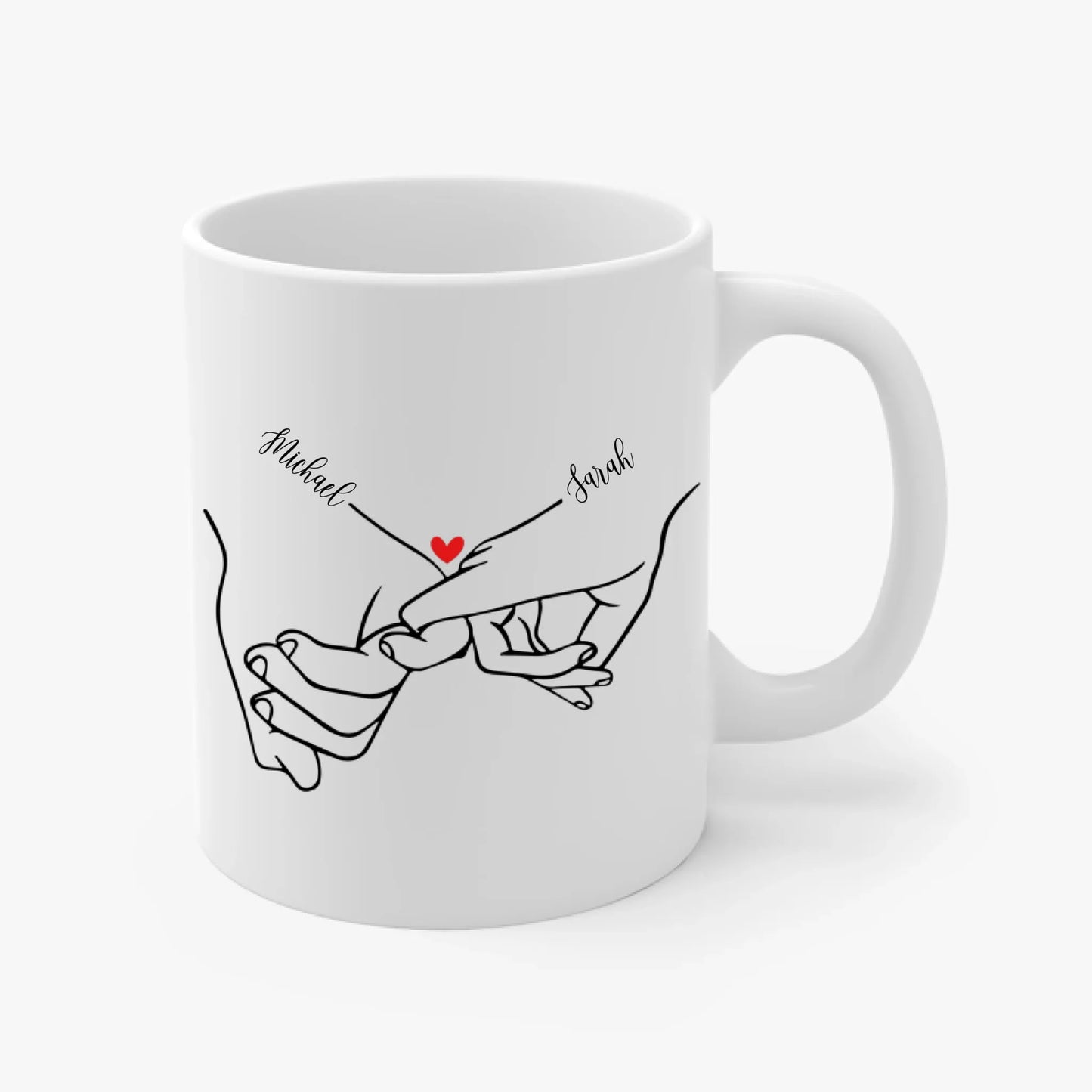 Holding Hands Coffee Mug