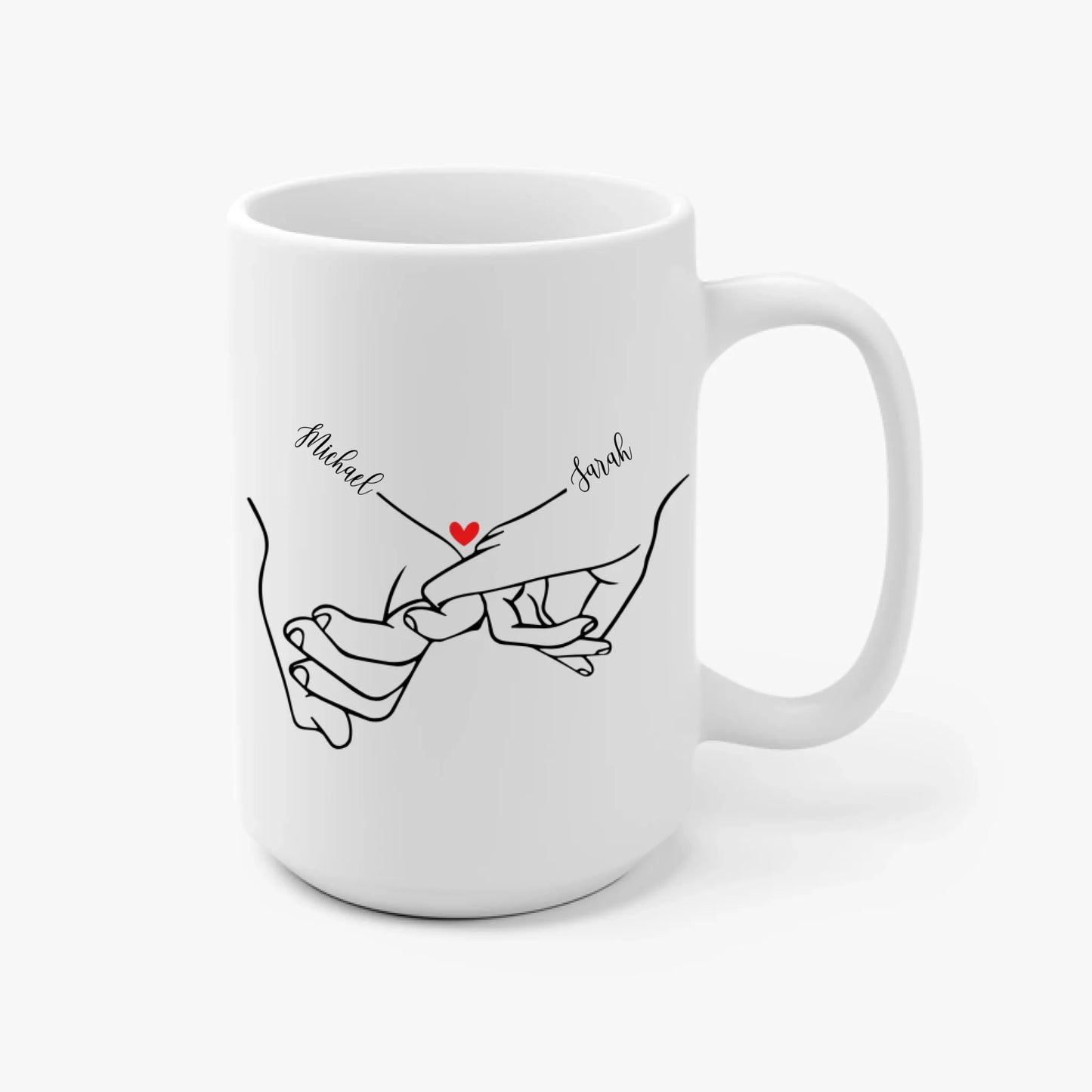 Holding Hands Coffee Mug